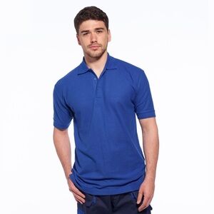 Uniqlo Men's Royal Blue Polo Short Sleeve Shirt.  Size XXL. Excellent condition
